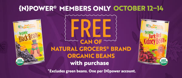 Natural Grocers - Free Beans & More