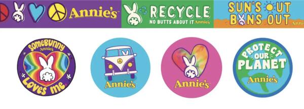 Cute, Organic, and Free: Annie’s Homegrown Stickers Are Yours!