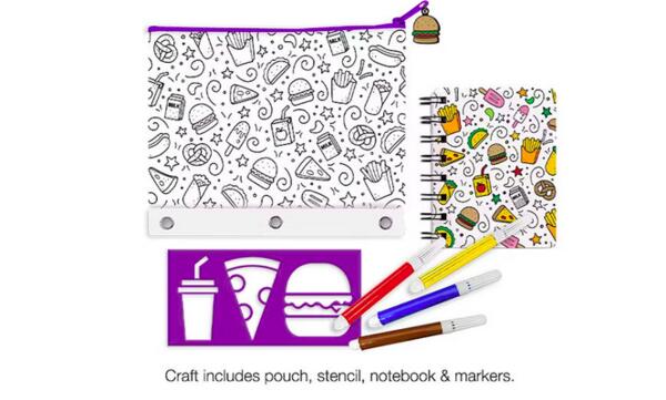 Get Creative with a FREE Color Your Own Pencil Pouch Kit at JCPenney!