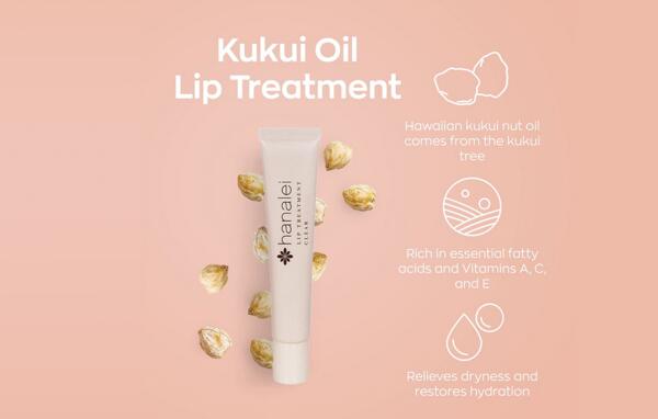 Travel Light, Stay Hydrated: Free Kukui Oil Lip Treatment Sample!