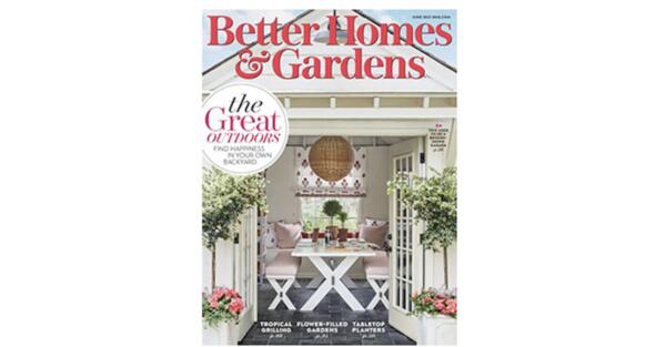 Free 2 year subscription to Better Homes and Gardens