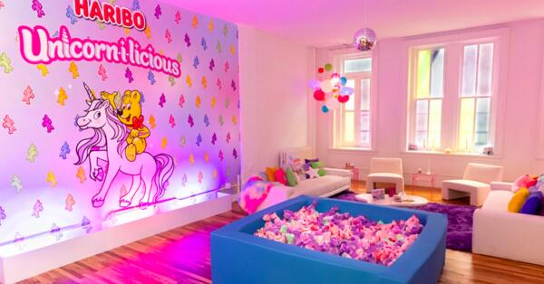  You and 3 friends can stay for FREE at the HARIBO Treat Retreat!