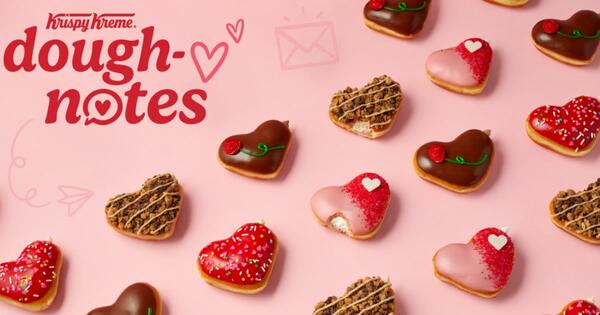 Free Krispy Kreme Valentine's Donut Today Only, hurry up!!