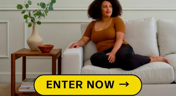 Enter to Win a Stunning Rio Sofa Worth Over $3,200!