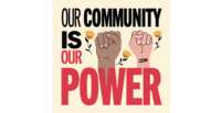 Express Your Values: Free ‘Our Community Is Our Power’ Sticker!