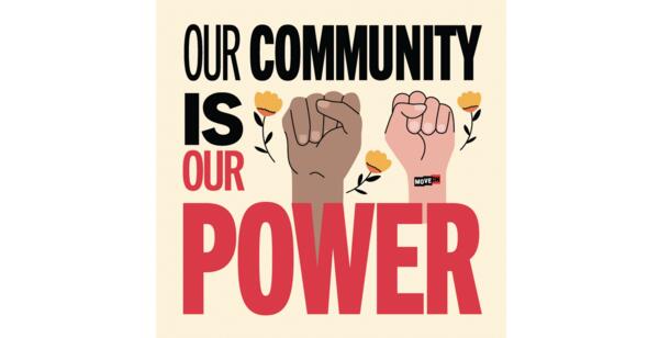 Express Your Values: Free ‘Our Community Is Our Power’ Sticker!