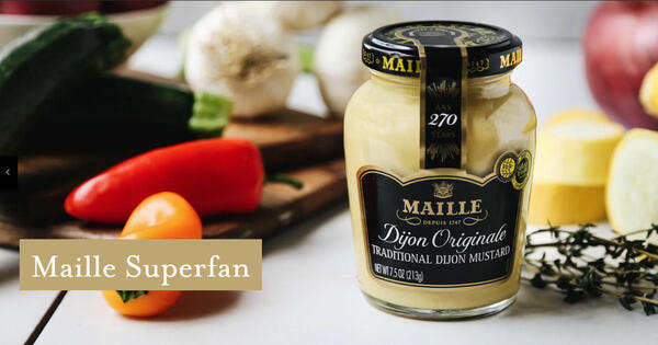 Earn a Free Maille Dijon Mustard Products!