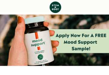 Sample of Stem & Root Mood Support Supplements for Free!