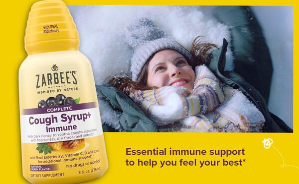 Win a Free Zarbee’s Cough and Immunity Syrups