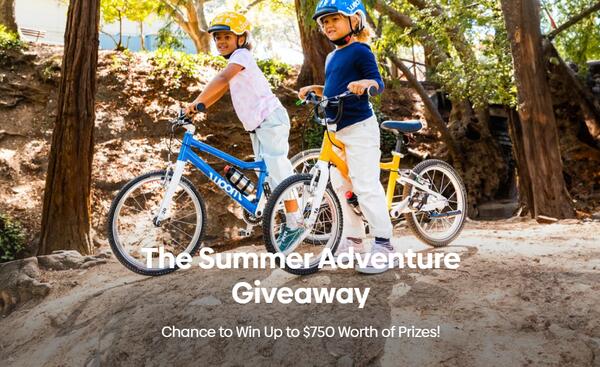 Bike Time for Tiny Tykes: Win a Lightweight Kids’ Bike & Accessories!