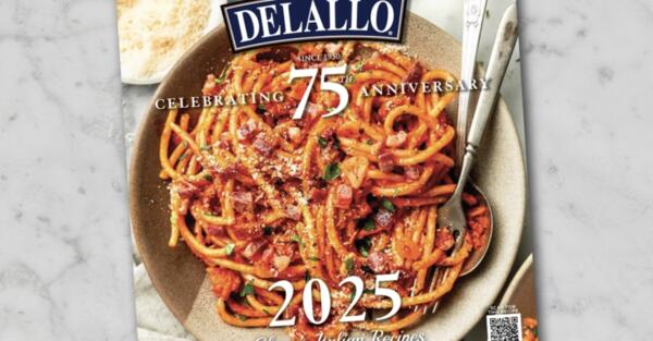 DeLallo’s 2025 Recipe Calendar Is Here, and It’s FREE!