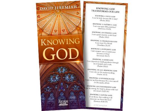 Grow Your Faith with a FREE Knowing God Bookmark!