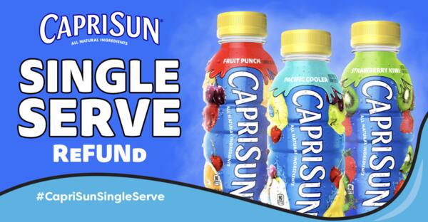 Sip, Save & Smile – Capri Sun’s Single Serve ReFUNd! 