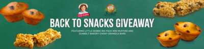 Sweet & Crunchy! Join the Little Debbie & Sunbelt Bakery Snack Giveaway!