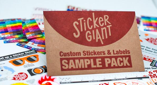 Express Yourself with Free Stickers! Grab Your StickerGiant Sample Pack