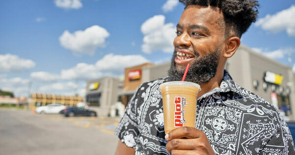 Get your Free Cold Brew at Pilot Flying J on April 20th