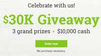 Enter the Vitacost $30k Giveaway for a chance to win $10,000! 