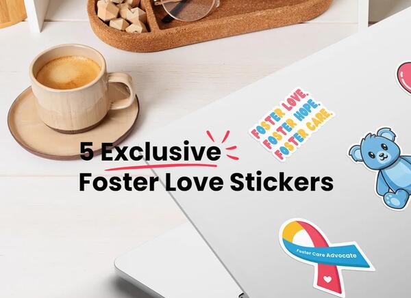 Foster Love Sticker Pack for FREE!
