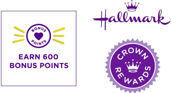 600 Free Hallmark Bonus Points Get Free Items!!