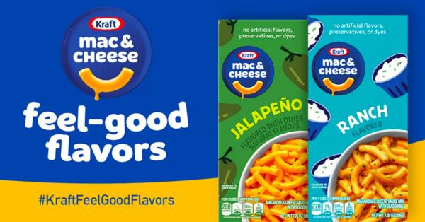 Cheesy Bliss Awaits! Win Free Kraft Mac & Cheese Feel-Good Flavors!