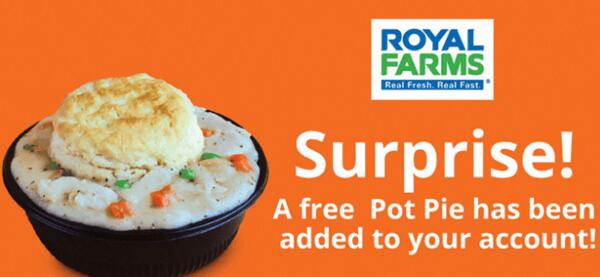 Claim Your Free Pot Pie Every Wednesday at Royal Farms