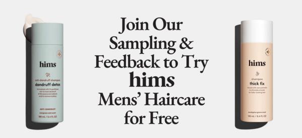 Try Hims Hair Care for Free and See the Difference!