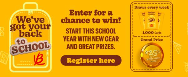 $25,000 Cash or JanSport Gear? Enter Bauducco’s Giveaway for a Chance to Win!