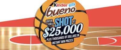 Get in the Game! Enter the Kinder Bueno Sweepstakes Now!