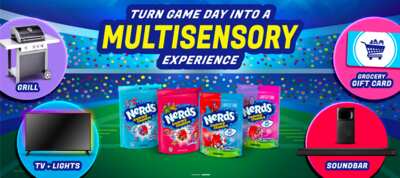 Nerds Game Day Sweepstakes – Your Chance to Win Awesome Prizes!