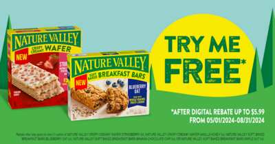 Nature's Best for Free: Claim Your Box of Nature Valley After Rebate!