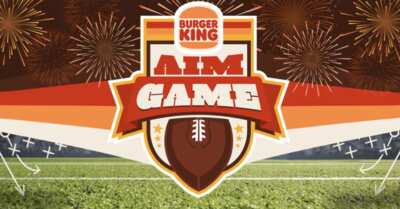 Take Your Shot to Win 1 of 75 Prizes in the Burger King Aim Instant Win Game!