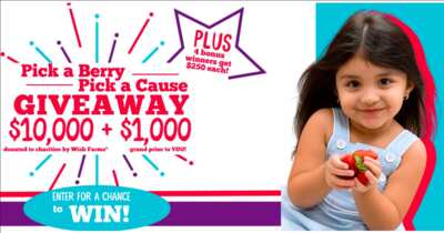 Giving Back Pays Off: $10K to Charities + $1K Grand Prize!