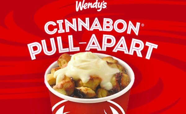 Calim Your FREE Wendy's Cinnabon Pull-Apart