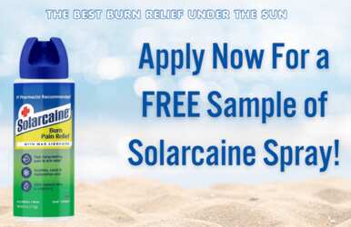 Say Goodbye to Sunburns: Free Solarcaine Relief!