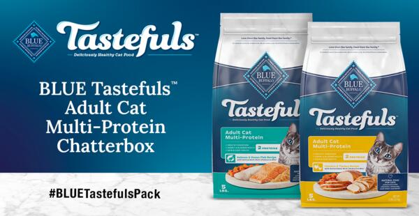 Blue Buffalo Chatterbox Kit – Free Multi-Protein Tastefuls for Adult Cats!