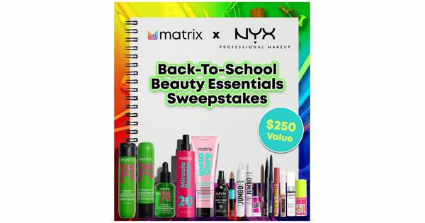 Transform Your Look: Win Matrix Hair Care & NYX Makeup!