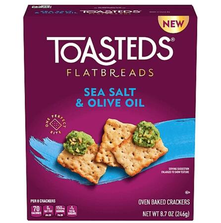 Pick up your FREE Toasteds Flatbreads!