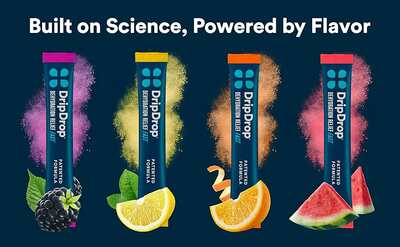 Watermelon Refreshment: Free DripDrop Hydration Relief Sample!