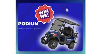 Get in the Winner’s Circle with JOYRIDE's The Podium Sweepstakes