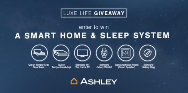 Tech Meets Comfort: Samsung TV, Galaxy Devices & Luxe Bed Giveaway!