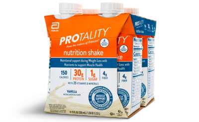 Boost Your Health with a FREE 4-Pack of PROTALITY Nutrition Shakes + Free Shipping!