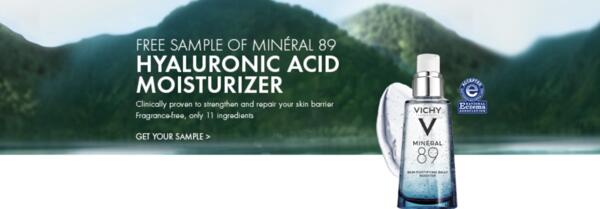 Try Vichy V Mineral 89 for Free – Hydrate & Strengthen Your Skin!