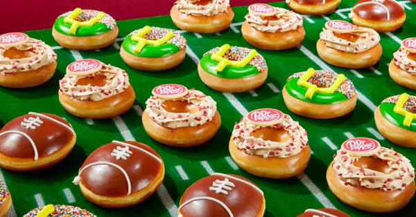 Touchdown Treat—Free Kickoff Collection Donut at Krispy Kreme, Today Only!