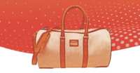 Win a Stylish Coca-Cola Orange Cream Duffle Bag!