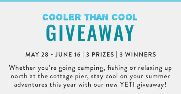 Amazing YETI Coolers Up for Grabs – Enter the Giveaway!