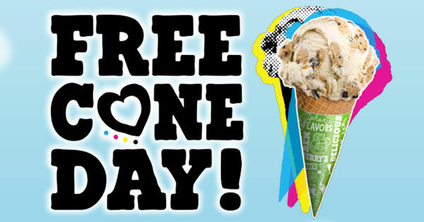 Get Your Ben & Jerry's Free Cone Day on April 16th!