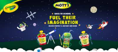 Back to School Fun: Join Mott’s Design Contest & Win Prizes Instantly!