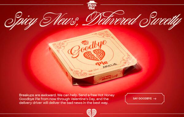 Hot Honey Goodbye Pie or $20 Pizza Hut Gift Card for Free