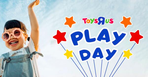 Join the Fun at Toys 'R' Us Free Play Day on July 20th!