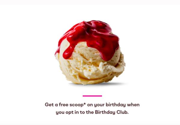 Scoop for Your Birthday at Baskin Robbins for Free